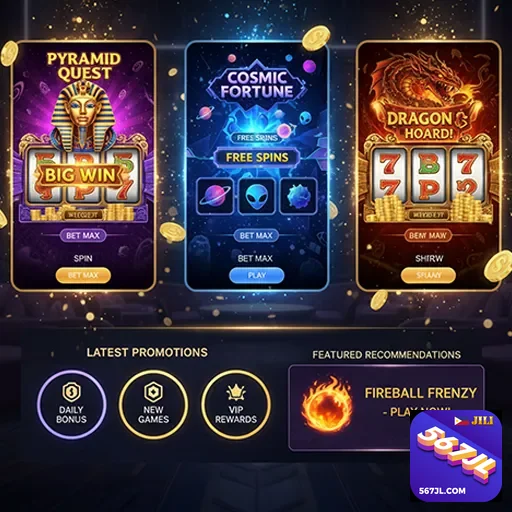 Exciting mobile slots and games at 567jl online casino in the Philippines - 567jl